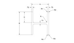 H Beams Diagram | Mann Made, Inc.