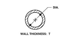 Round Tubes Diagram | Mann Made, Inc.